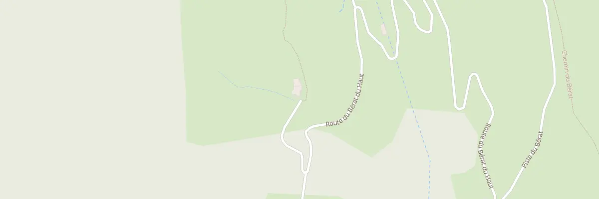 Plan du 234 Rte du Berat du Haut à Borce