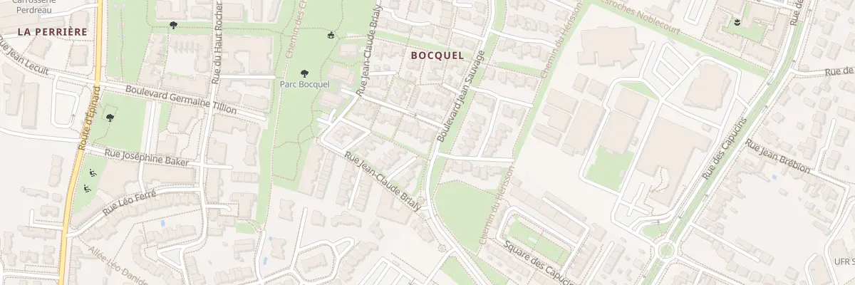 Plan du 1 Rue Maria Casarès à Angers