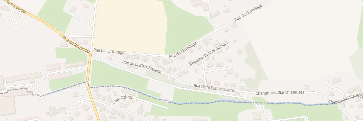 Plan du 16 Rue de l’’Ermitage à Saint-Georges-des-Groseillers