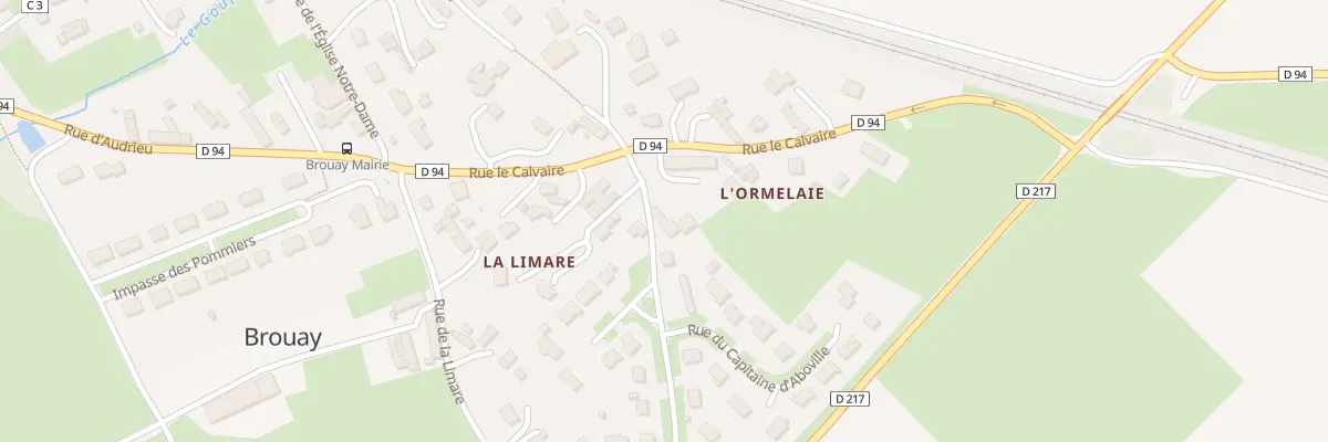 Plan du 5058 L’Ormelaie à Thue et Mue