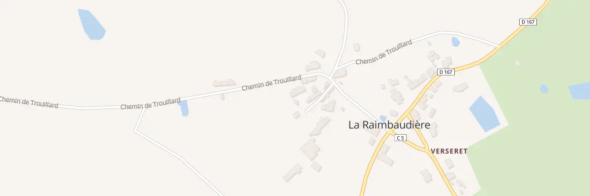 Plan du 107 La Raimbaudière à Saint-Paul-du-Bois