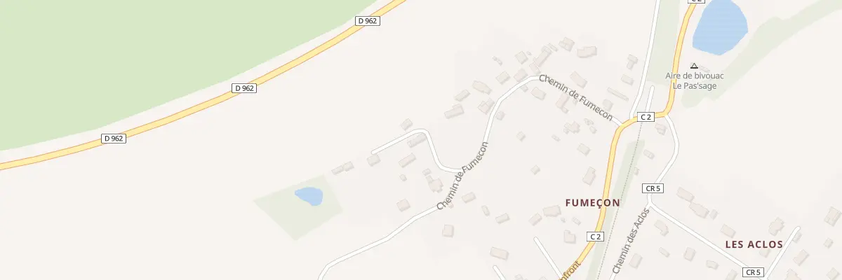 Plan du 22 Che de Fumeçon à La Selle-la-Forge