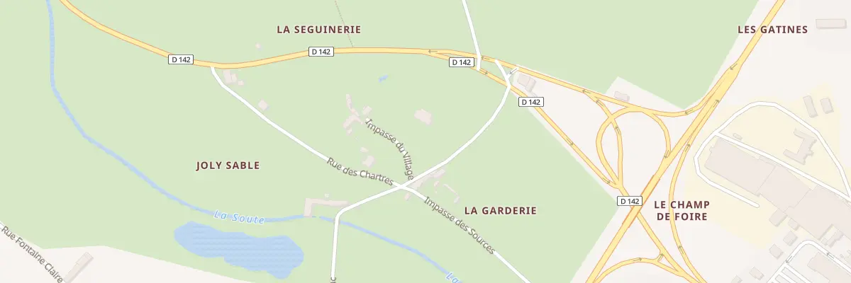 Plan du 8 Rue des Fontaines à Pons