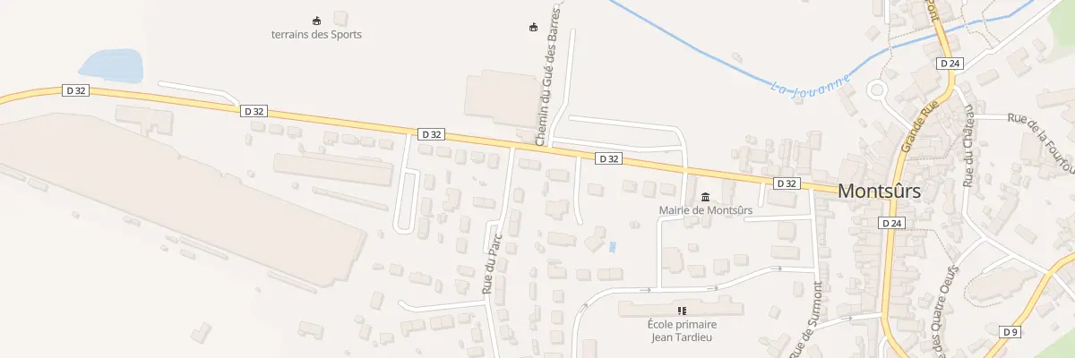 Plan du 305 Rue de Saint Cenere à Montsûrs