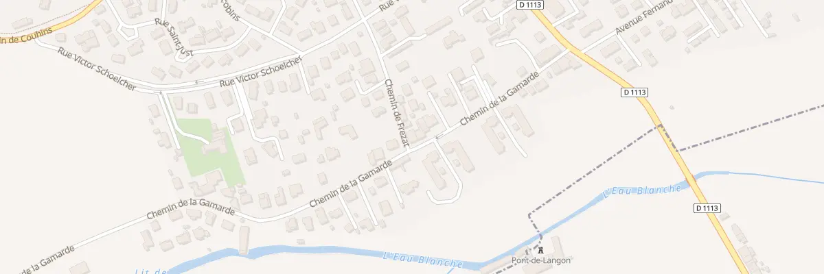 Plan du 21 Che de la Gamarde à Villenave-d’Ornon