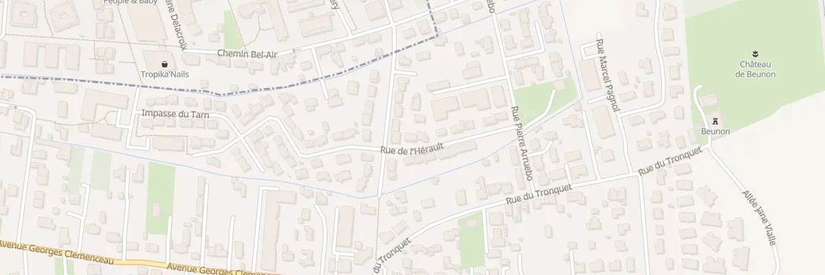 Plan du 15 Rue de l’Hérault à Villenave-d’Ornon