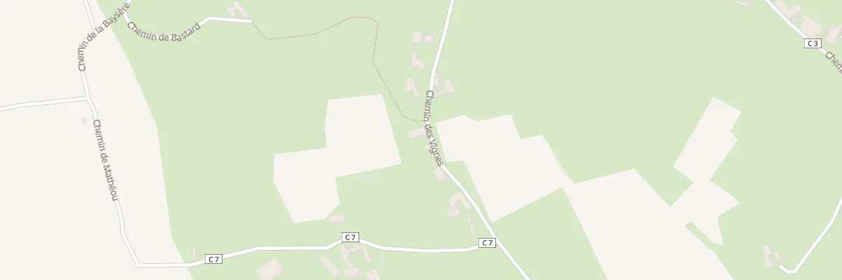 Plan du 5457 Che des Vignes à Cuqueron