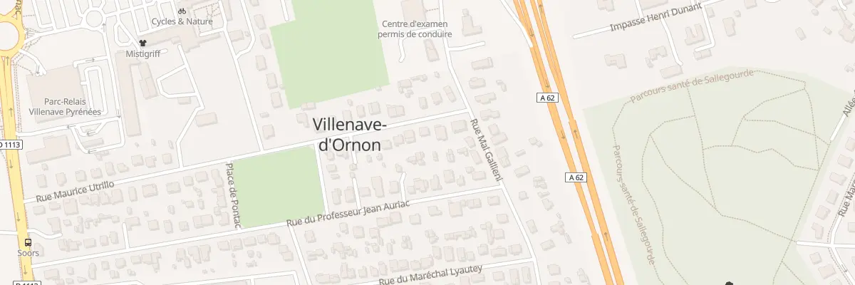 Plan du 35 Rue Maurice Utrillo à Villenave-d’Ornon