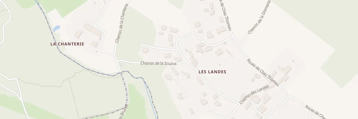 Plan du 2 Che de la Source à La Chapelle-des-Pots
