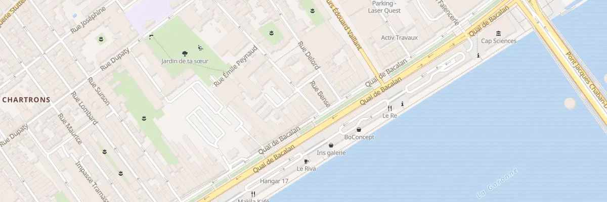 Plan du 4 Rue Chantecrit à Bordeaux