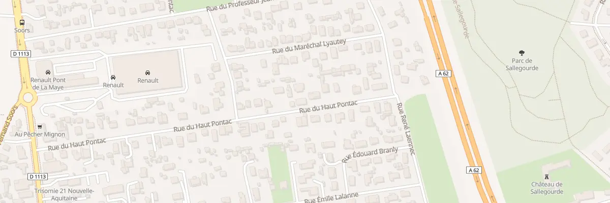 Plan du 44B Rue du Haut Pontac à Villenave-d’Ornon