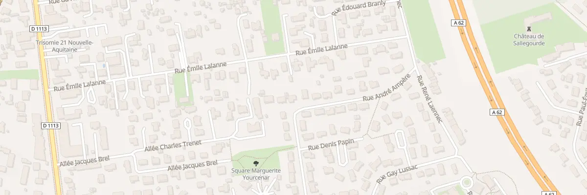 Plan du 22 Rue André Ampère à Villenave-d’Ornon
