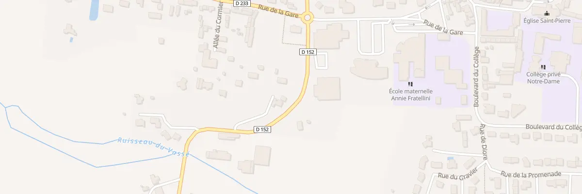 Plan du 4 Rte de Ruillé à Meslay-du-Maine