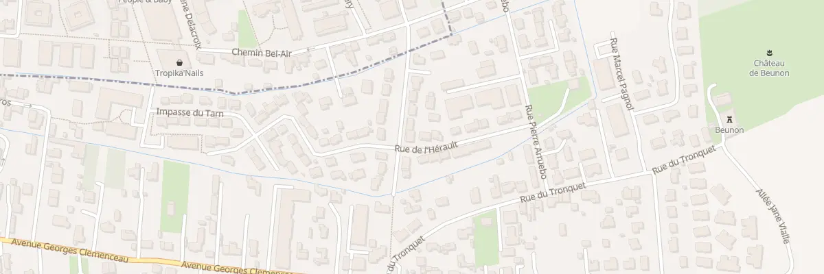 Plan du 12 Rue de Provence à Villenave-d’Ornon