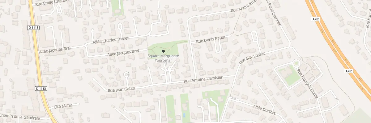 Plan du 6 Rue André Ampère à Villenave-d’Ornon