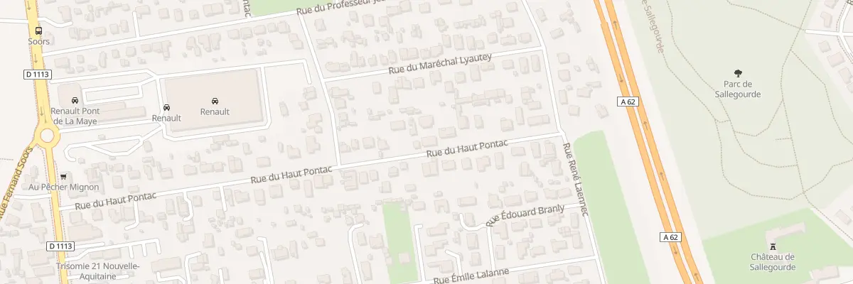 Plan du 44A Rue du Haut Pontac à Villenave-d’Ornon