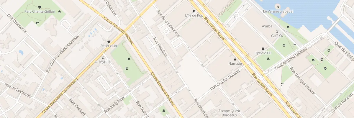 Plan du 81 Rue Bourbon à Bordeaux