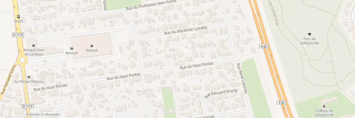 Plan du 44C Rue du Haut Pontac à Villenave-d’Ornon