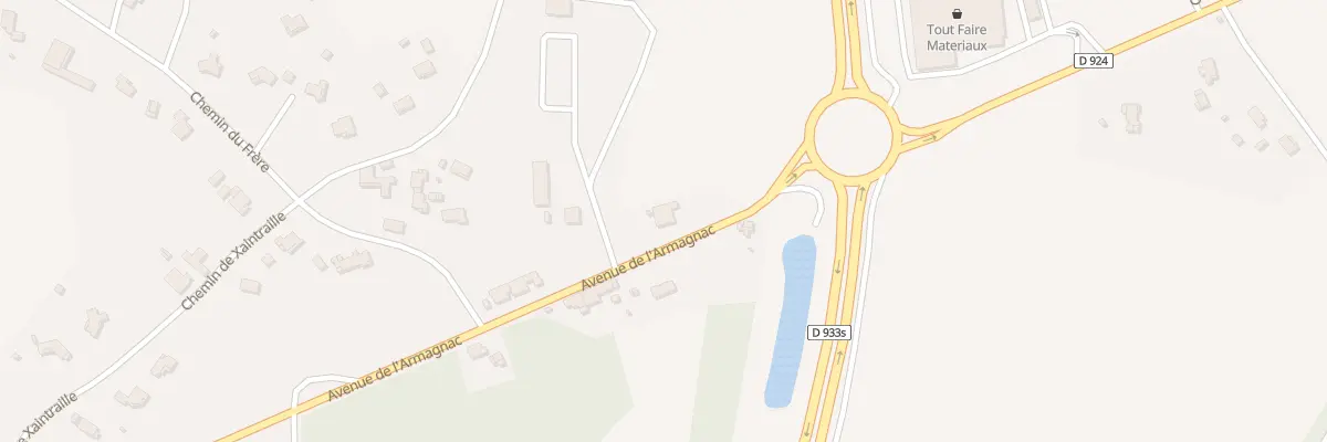 Plan du 5007 Av de l’Armagnac à Saint-Sever
