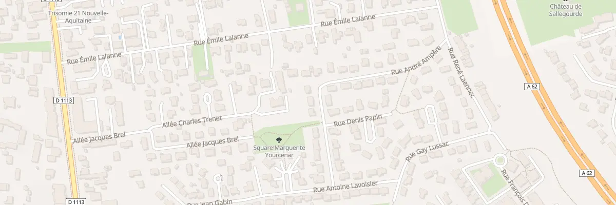 Plan du 16 Rue André Ampère à Villenave-d’Ornon