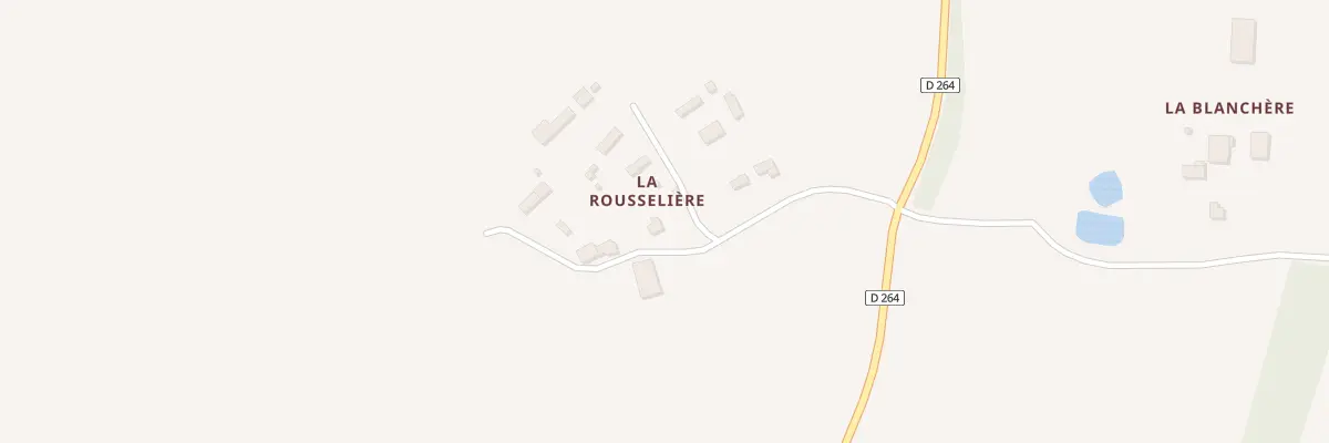 Plan du 30 La Rousseliere à Banvou