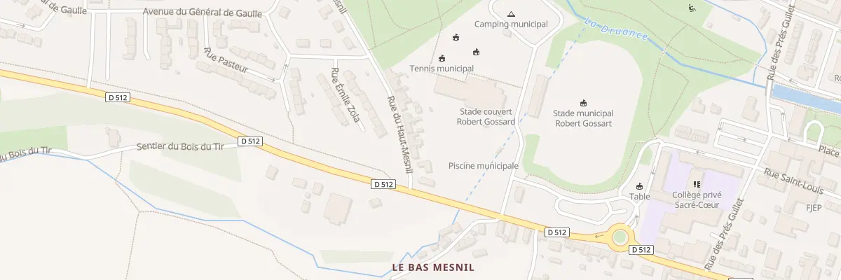 Plan du 4B Rue du Haut Mesnil - Conde à Condé-en-Normandie