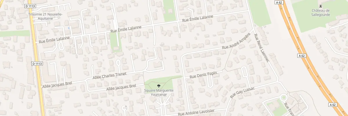 Plan du 18 Rue André Ampère à Villenave-d’Ornon
