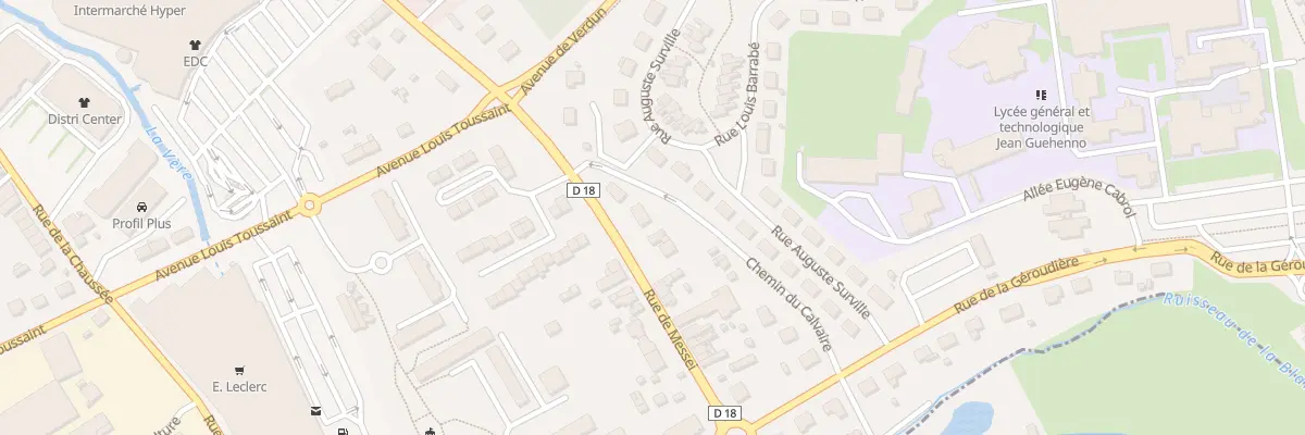 Plan du 125 Rue de Messei à Flers