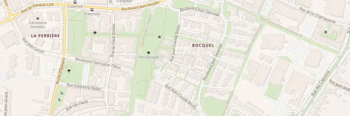 Plan du 20 Rue Maria Casarès à Angers