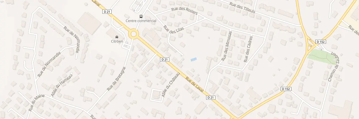 Plan du 70 Rue de Laval à Meslay-du-Maine