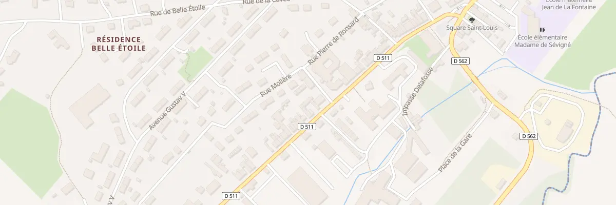 Plan du 222B Rue Saint Martin - Conde à Condé-en-Normandie