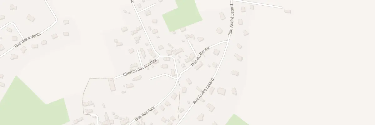 Plan du 14 Rue du Bel - Air à Saint-Georges-des-Groseillers