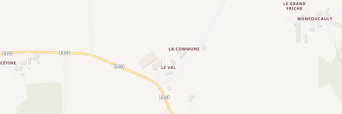 Plan du 8 Rue des Fougeres Melleray à Lassay-les-Châteaux