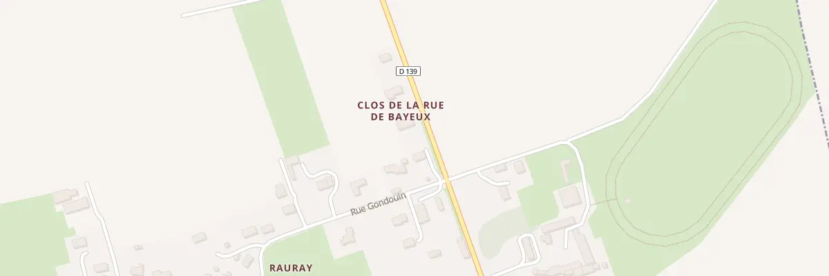Plan du 80 Rte de Grainville à Tessel