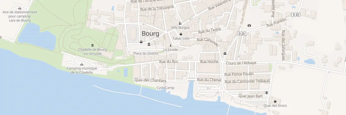 Plan du 20 Rue du Roc à Bourg
