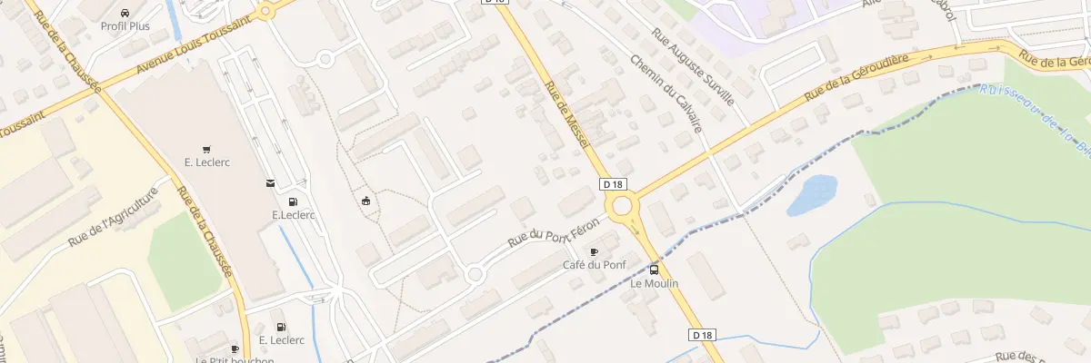 Plan du 158 Rue de Messei à Flers