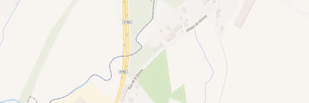 Plan du 54 Vge de la Bristière à Saint-Pierre-du-Regard