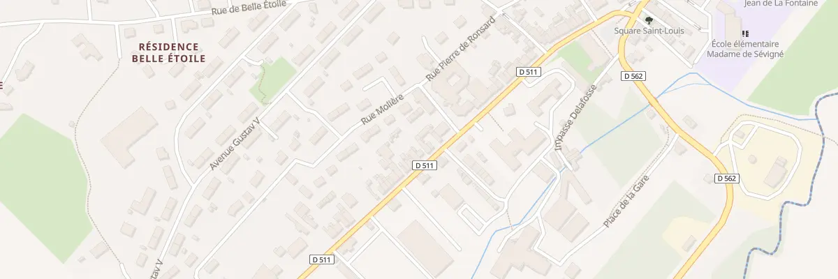 Plan du 222T Rue Saint Martin - Conde à Condé-en-Normandie