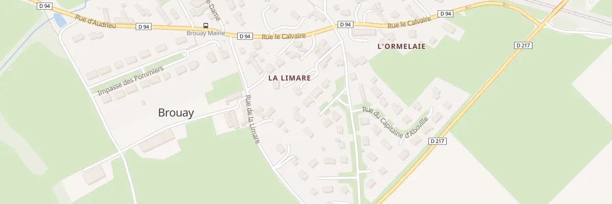 Plan du 6 Rue des Hêtres à Thue et Mue