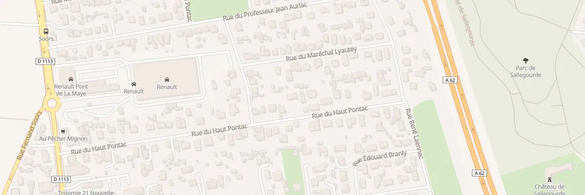 Plan du 40 Rue du Haut Pontac à Villenave-d’Ornon