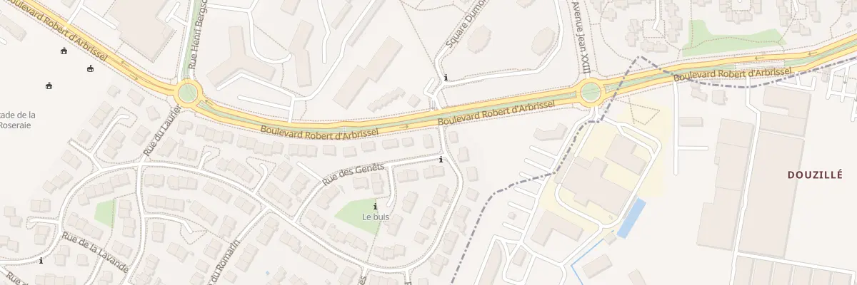Plan du 93 Rue du Chèvrefeuille à Angers
