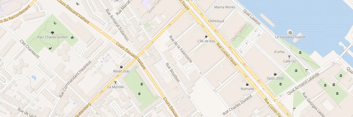 Plan du 103 Rue Bourbon à Bordeaux