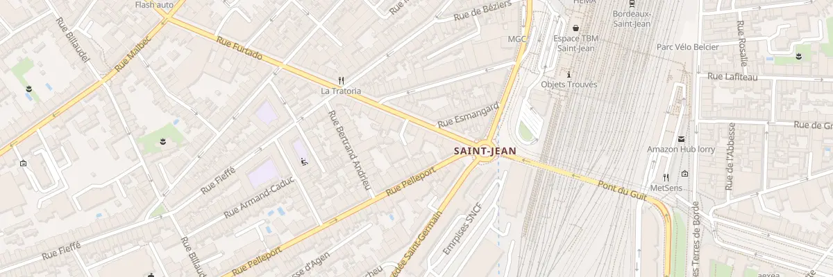 Plan du 69 Rue Furtado à Bordeaux