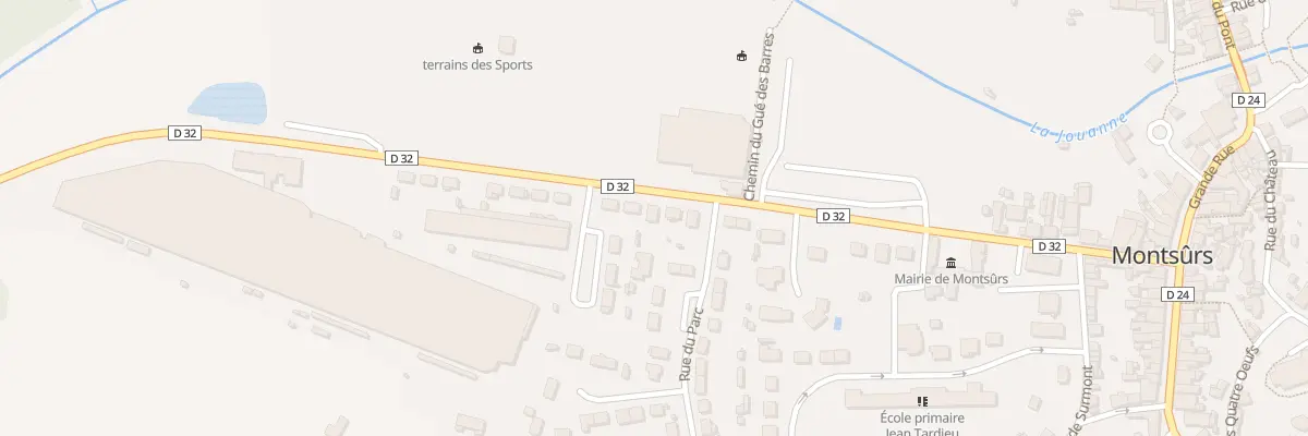 Plan du 379 Rue de St Cenere à Montsûrs
