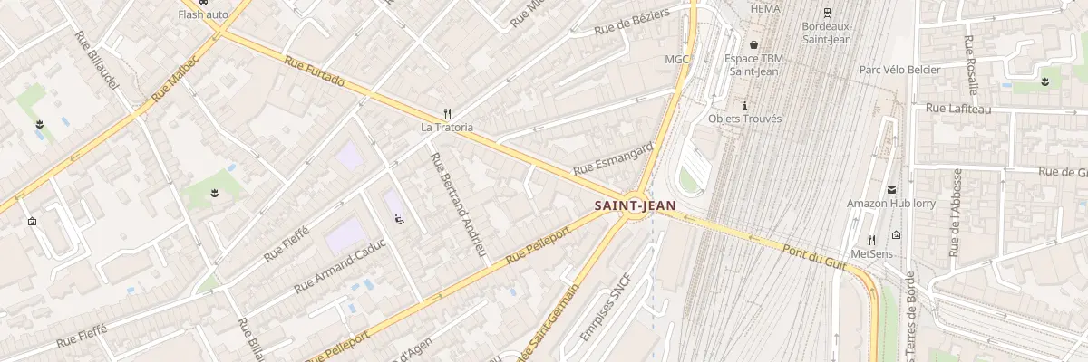 Plan du 67 Rue Furtado à Bordeaux
