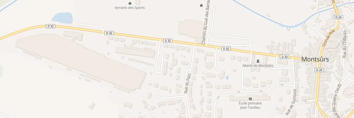 Plan du 62 Rue du Parc à Montsûrs