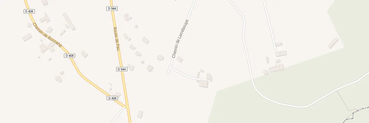 Plan du 689 Che de Larrebouye à Saint-Sever