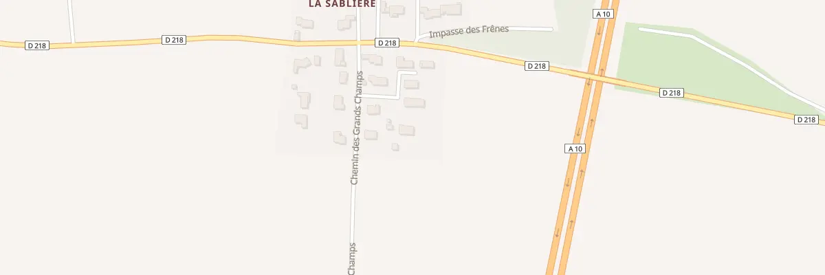 Plan du 42 Imp des Grands Champs à Ternant