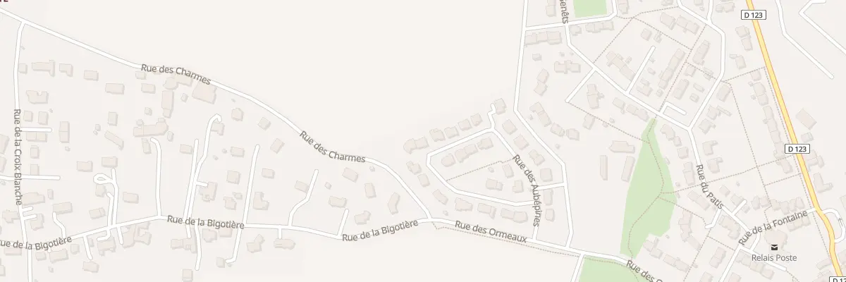 Plan du 31 Rue des Aubépines à Mozé-sur-Louet