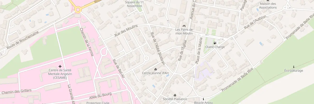 Plan du 5 Rue de l’Abbé Biotteau à Sainte-Gemmes-sur-Loire